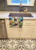 French Bulldog Spring Path Kitchen Towel Dish Cloths Guest Hand Towel Decorative Bathroom Towel for Face,Tea, Dishcloth, Kitchen and Bath