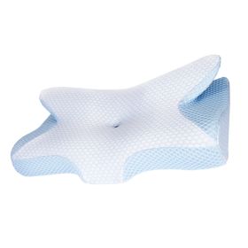 Memory Foam Pillow Neck Support Pillow for Pain Relief Sleeping Ergonomic Contour Orthopedic Support Side Back Stomach Sleeper (Option: Pillow(1Pc))